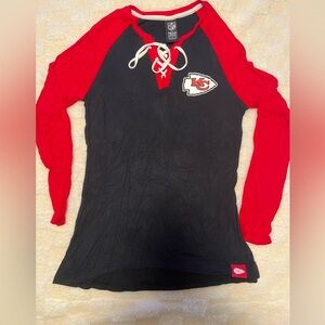 Women’s Kansas City Chiefs Long sleeve shirt size medium